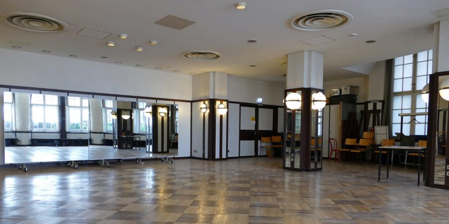 Probenraum im Rathaus Schöneberg