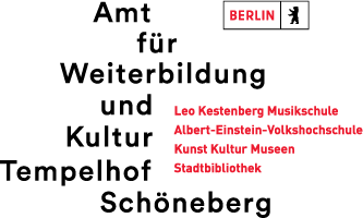 Logo Amt für Weiterbildung und Kultur Tempelhof Schöneberg